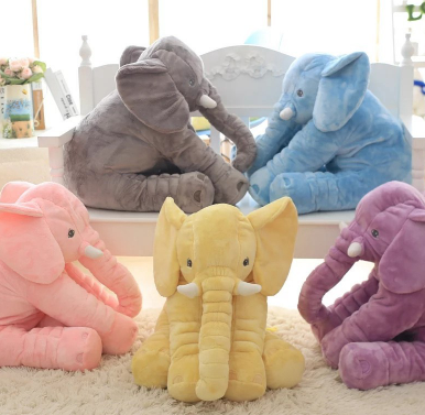 Elephant Doll Pillow Baby Comfort Sleep With